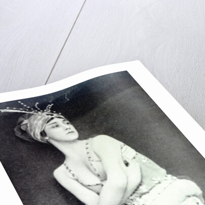 Tamara Karsavina in the role of Zobeide from the ballet 'Scheherazade' by English Photographer