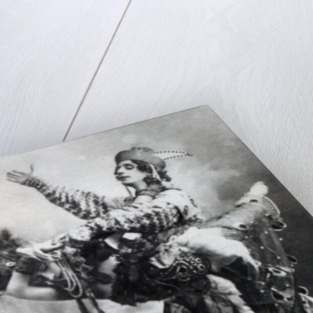 Tamara Karsavina and Michel Fokine in 'The Firebird', 1910 by French Photographer