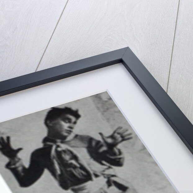 Vaslav Nijinsky in the role of Narcisse, Petrouchka and Till Eulenspiegl, c.1911-16 by French Photographer