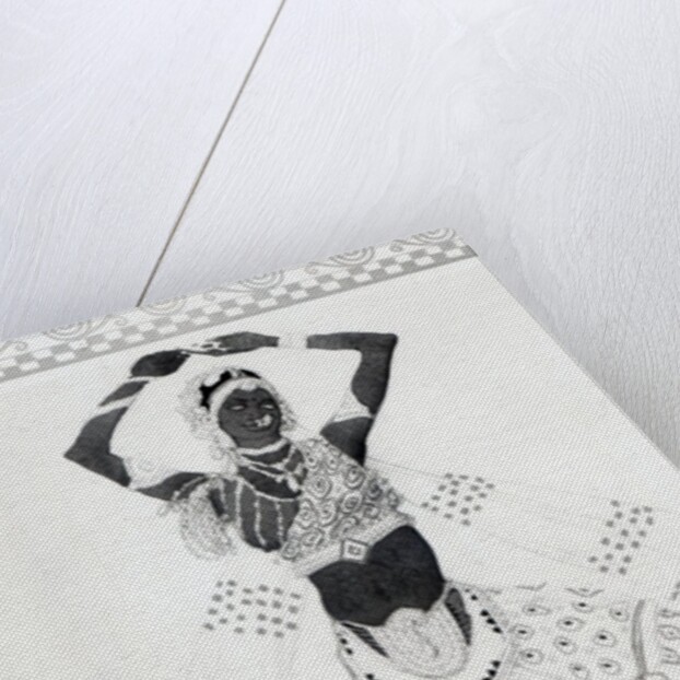 Costume design for 'Le Dieu Bleu', 1912 by Leon Bakst