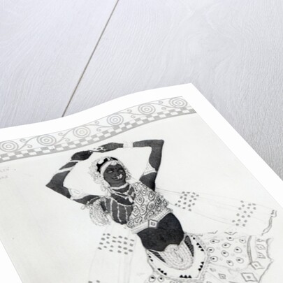 Costume design for 'Le Dieu Bleu', 1912 by Leon Bakst