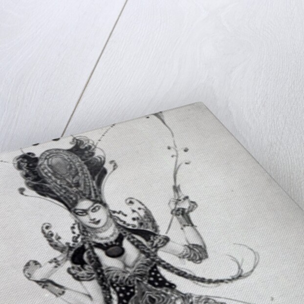 Costume design for 'The Firebird', 1910 by Leon Bakst