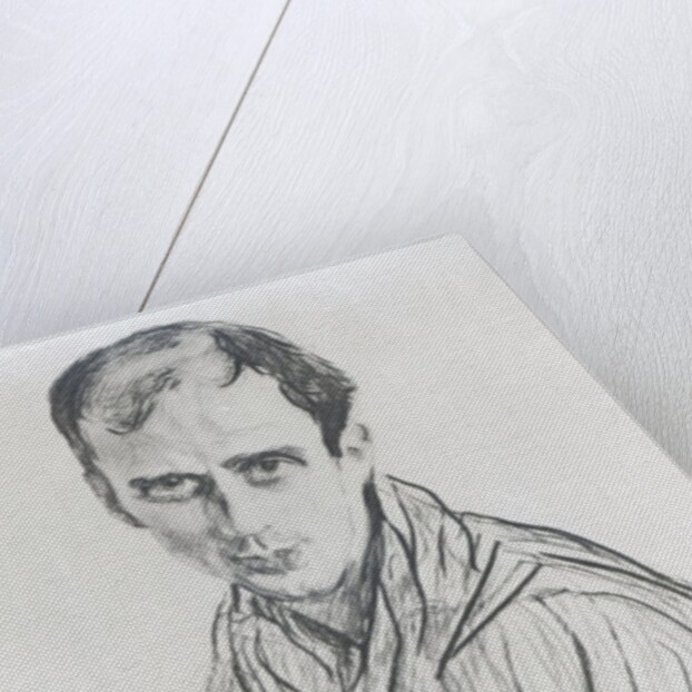 Michel Fokine, 1909 by Valentin Aleksandrovich Serov