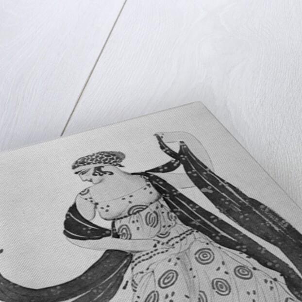 Costume design for 'Cleopatra', 1910 by Leon Bakst