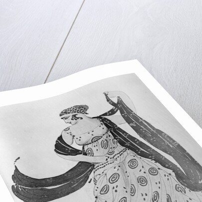 Costume design for 'Cleopatra', 1910 by Leon Bakst