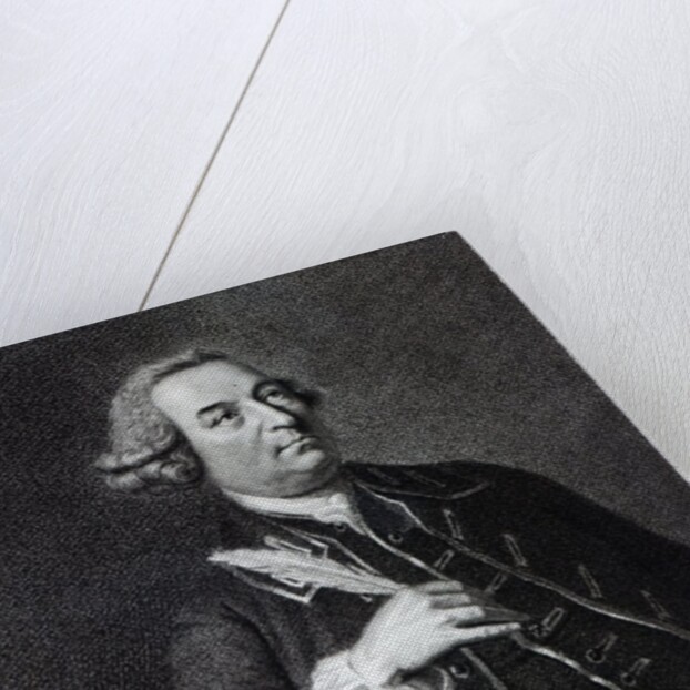 Portrait of John Christopher Smith, musician and amanuensis of Handel by Johann Zoffany