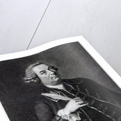 Portrait of John Christopher Smith, musician and amanuensis of Handel by Johann Zoffany