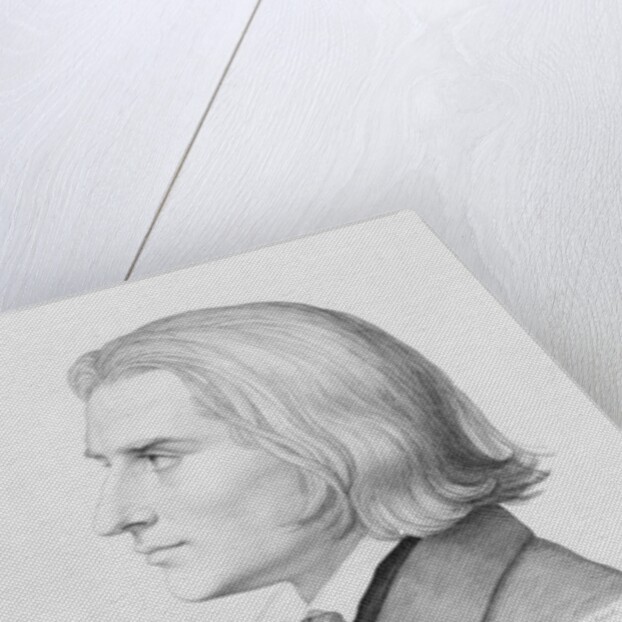 Franz Liszt by Wilhelm von Kaulbach