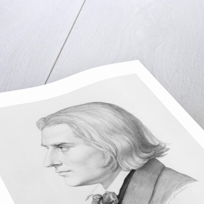 Franz Liszt by Wilhelm von Kaulbach