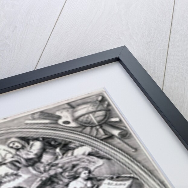 Dedicatory engraving to Gottfried Finger, 1688 by Simon II Gribelin