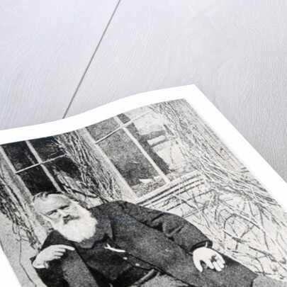 Johannes Brahms, c.1897 by Austrian Photographer