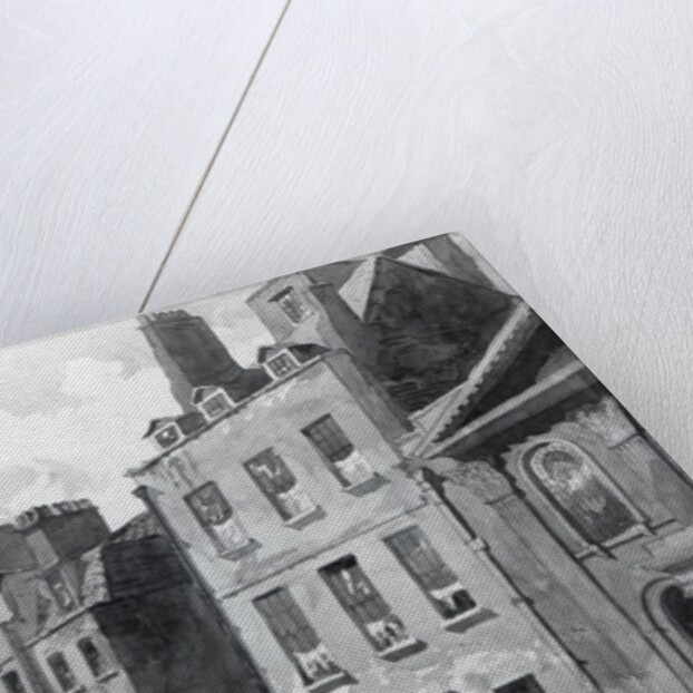 House of Sir Isaac Newton at 35 St Martin's Street, Leicester Square, London, 1850 by John Wykeham Archer