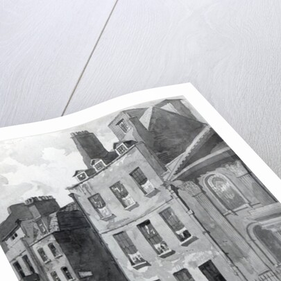 House of Sir Isaac Newton at 35 St Martin's Street, Leicester Square, London, 1850 by John Wykeham Archer