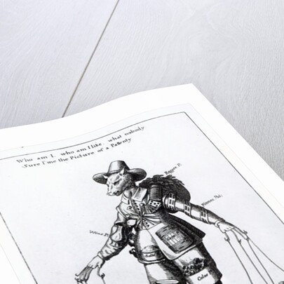 The Picture of Pattenty, c.1641-50 by Wenceslaus Hollar