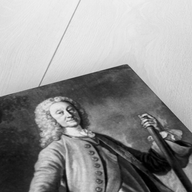 The Right Honourable John Dalrymple, 2nd Earl of Stair, engraved by John Faber by Allan (after) Ramsay