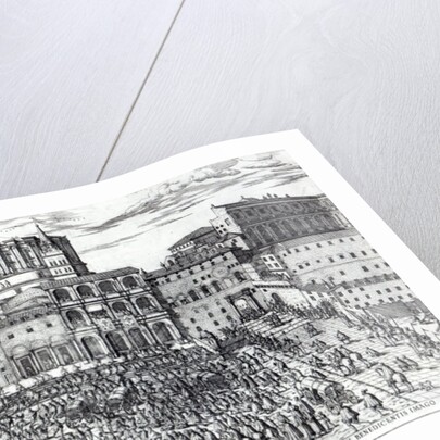 The Benediction of Pope Pius V in St.Peter's Square c.1567 by Italian School