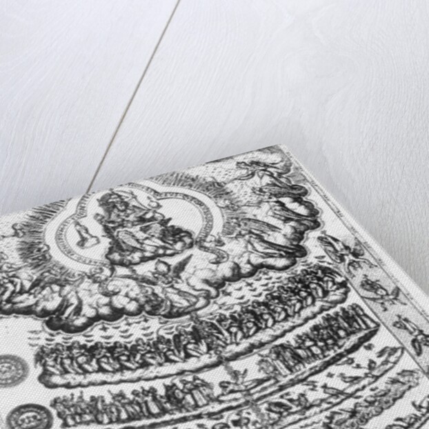 The Great Chain of Being from 'Retorica Christiana' by Didacus Valades, printed in 1579 by Spanish School