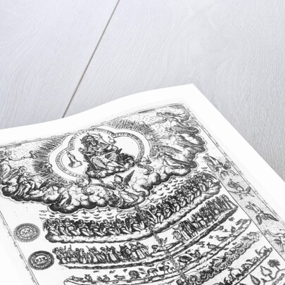 The Great Chain of Being from 'Retorica Christiana' by Didacus Valades, printed in 1579 by Spanish School