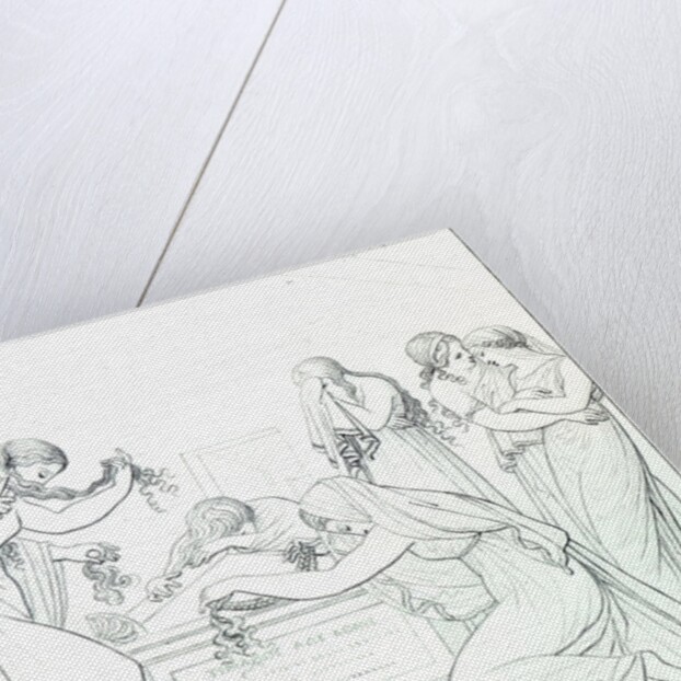 Illustration from the 'Book of Sappho' by Anonymous