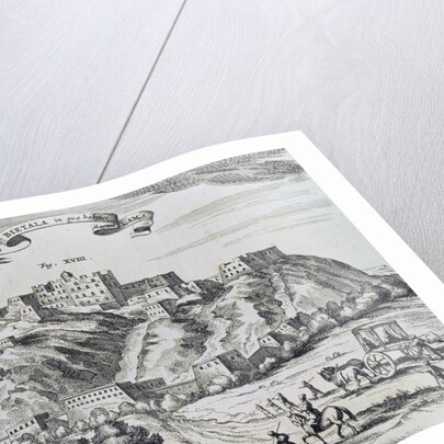 View of Lhasa, capital of Tibet by Atanasio Kirchen