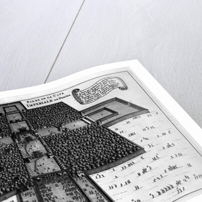Plan of the Imperial Palace in Peking by Dutch School