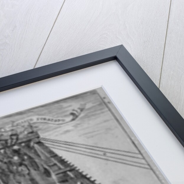 Erecting the Ancient Egyptian Obelisk in St. Peter's Square, Rome by Carlo (after) Fontana