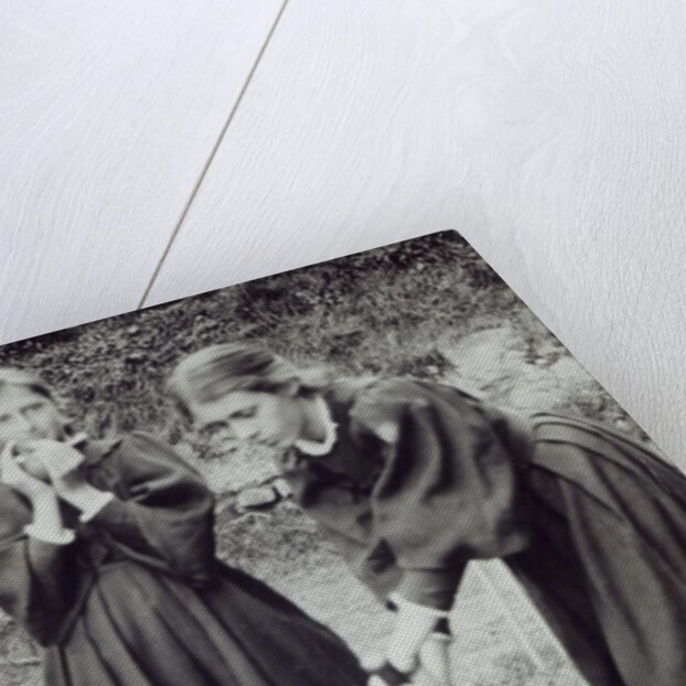Virginia and Vanessa Stephen, in St. Ives, 1894 by English Photographer