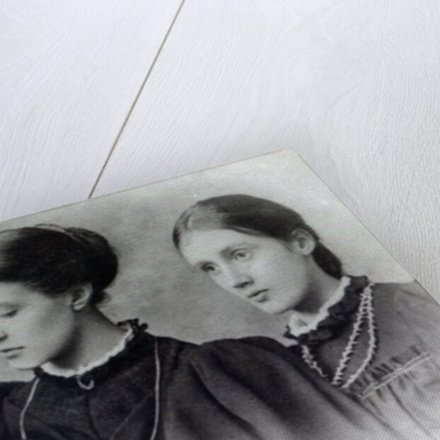 Vanessa Stephen, Stella Duckworth and Virginia Stephen c.1896 by English Photographer