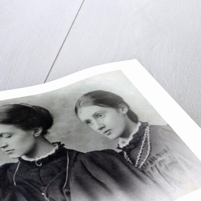 Vanessa Stephen, Stella Duckworth and Virginia Stephen c.1896 by English Photographer