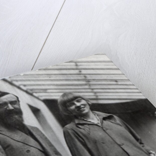 Lytton Strachey and Iris Tree by English Photographer