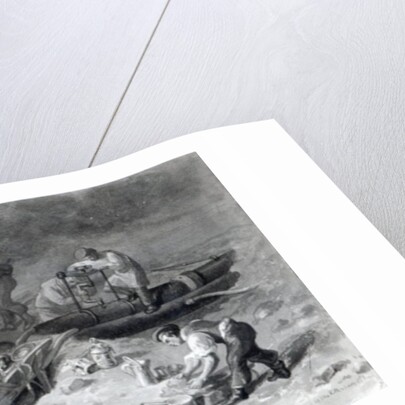 The Laying of the Water-Main in Tottenham Court Road, 1834 by George the Elder Scharf