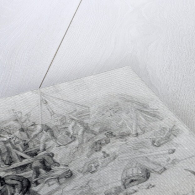 Enlarging the sewers at Moorfields, London, 1841 by George the Elder Scharf