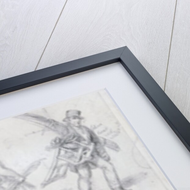 Chair menders on the streets of London, 1820-30 by George the Elder Scharf