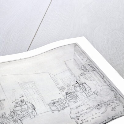 Edward's Ward, St. Thomas's Hospital, London, 1843 by George the Elder Scharf