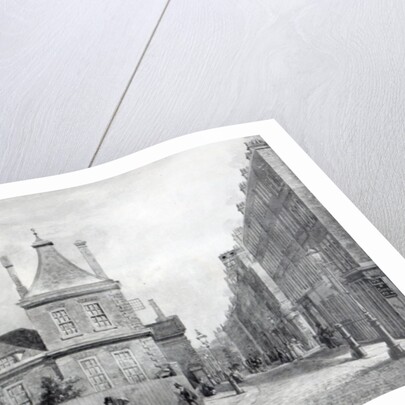 Montague House, Bloomsbury, London 1845-49 by George the Elder Scharf