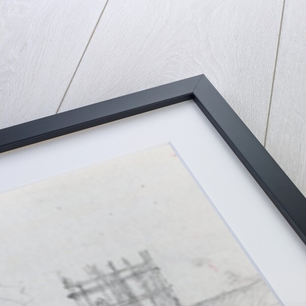 Sketch of Westminster, 1860 by George the Elder Scharf