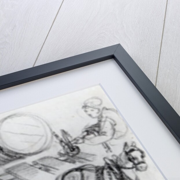 Draymen and Horse, c.1820-30 by George the Elder Scharf