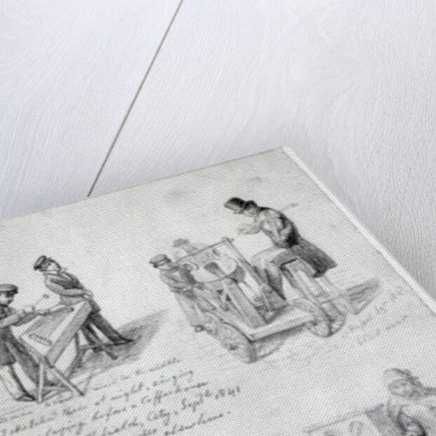 Musicians on the streets of London, 1841-43 by George the Elder Scharf