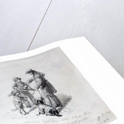 Street Performers, c.1839-43 by George the Elder Scharf