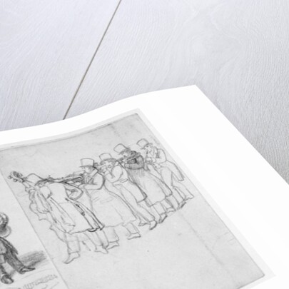 London Street Musicians, c.1820-30 by George the Elder Scharf