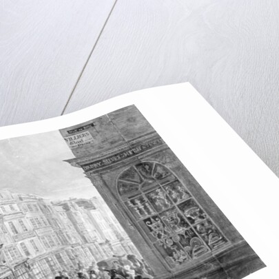 The Strand from the corner of Villiers Street, 1824 by George the Elder Scharf