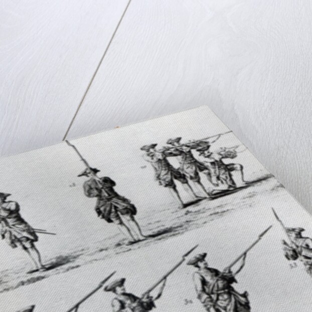 Instructions for a Bayonet Drill, 1794 by English School