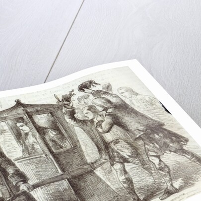 The Duke of Hamilton going to the Scottish Parliament House by English School