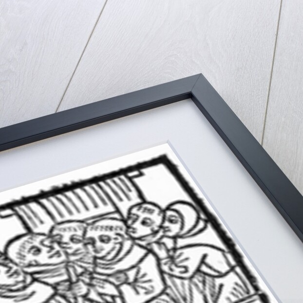 Illustration from 'The Voyage of St. Brendan' by German School