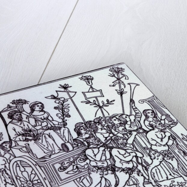 A Scene from the Decameron, by Giovanni Boccaccio, c.1492 by Italian School