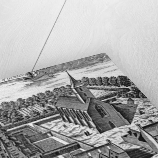 The Colledge of Glasgow by John Slezer