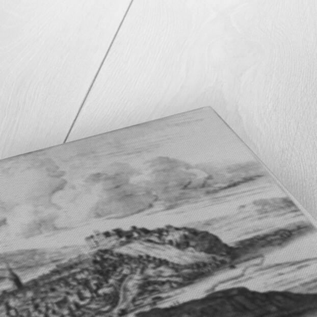 The Prospect of Edinburgh from the North by John Slezer