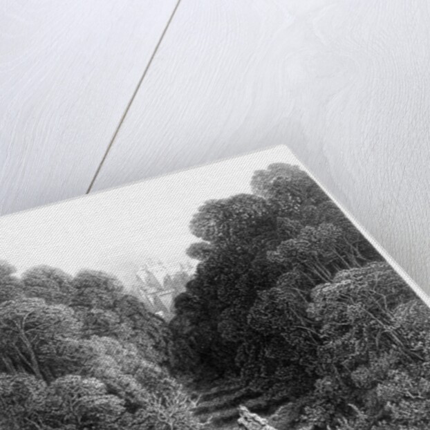 Lancelot approaches the Castle at Astolat by Gustave Dore