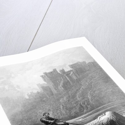 The Body of Elaine on its way to King Arthur's Palace by Gustave Dore