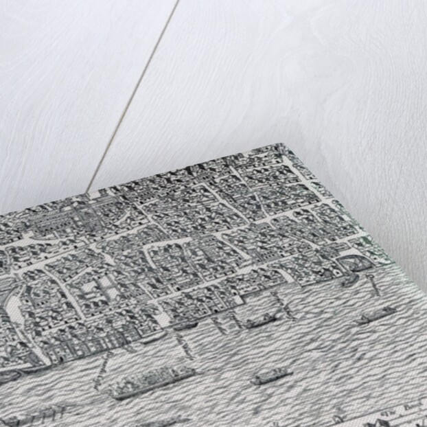 Plan of London, c.1560-70 by Ralph Agas